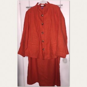 Skirt Suit Set 🍁🧡